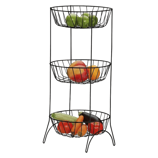 Fruteira 3 Cestos Fixo - Utimil