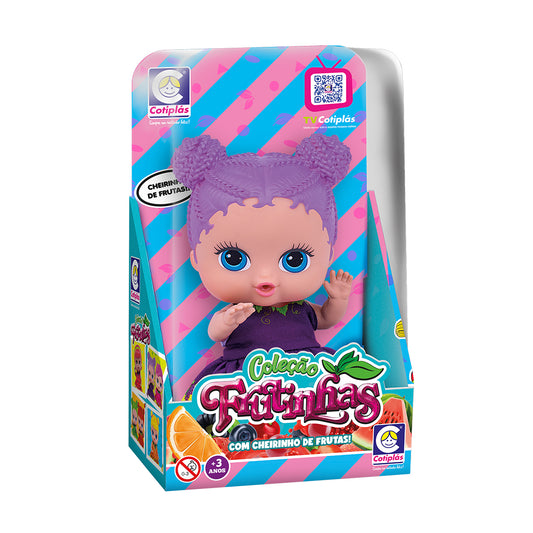 Boneca Frutinhas Uvinha - Cotiplas