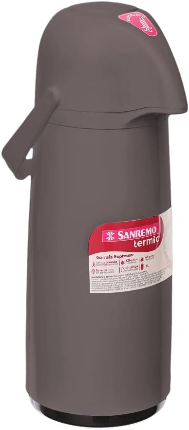 Garrafa Térmica Plástica Expressar 1L - Sanremo