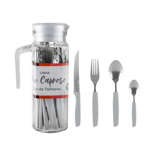 Jogo de Talheres 25 Peças C/ Jarra Fratelli