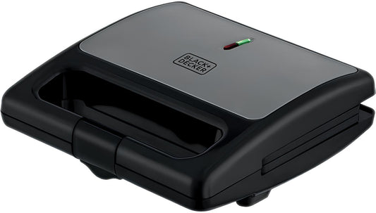 Sanduicheira Elétrica Preta 127V - Bleck & Decker