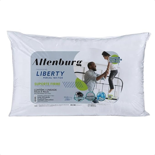 Travesseiro Liberty King Liso Tecido - Altenburg