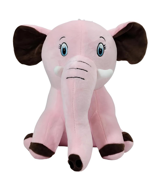 Elefante de Pelúcia Rosa - Lita Pelucia