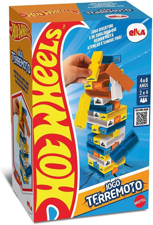 Jogo Terremoto Hot Wheels - Elka