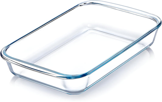 Assadeira Retangular de Vidro 1,6L - Imporiente