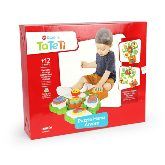 Brinquedo Árvore Puzzle Mania - Tateti
