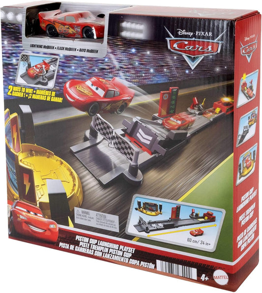 Conjunto Pista de Saltos e Acrobacias Carros Diney - Mattel