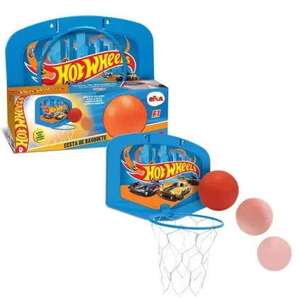 Cesta de Basquete Hot Wheels com Bola - Elka