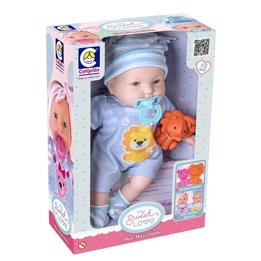 Boneca My Sweet Love Meu Mascotinho - Cotiplás
