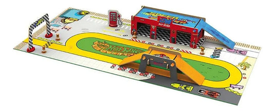 Hot Wheels Playset Pista Pit Stop - Xalingo