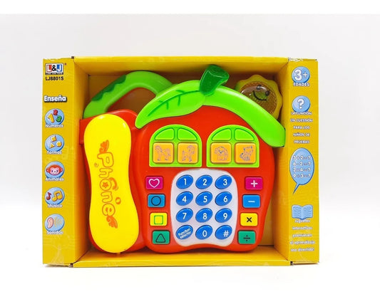 Telefone de Brinquedo com Som - Fenicia