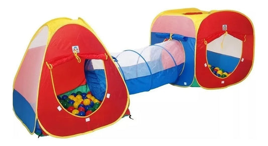 Toca Barraca Infantil 3 em 1 Basket Ball - Braskit