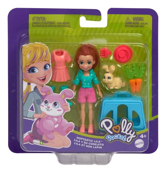 Boneca Polly Pocket com Bichinho e Acessórios - Mattel