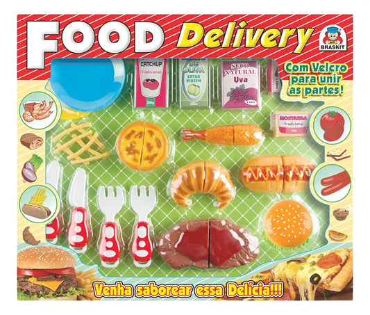 Food Delivery Comida de Brinquedo - Braskit