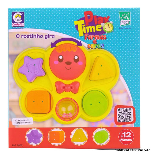 Brinquedo Formas e Cores - Cotiplas