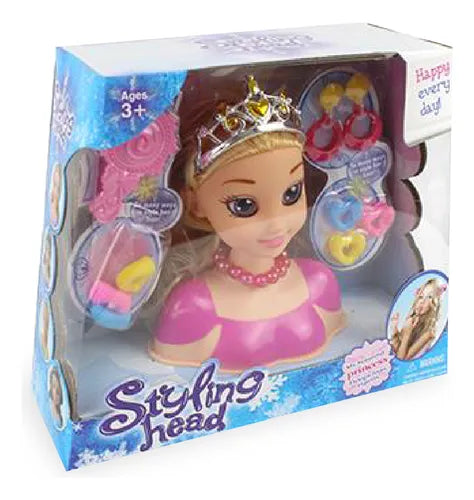 Boneca Princesa Fashion e Acessórios - Cim Toys