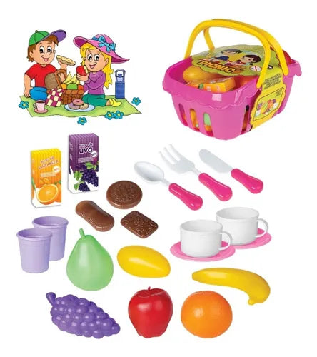 Cesta de Picnic Infantil - Braskit