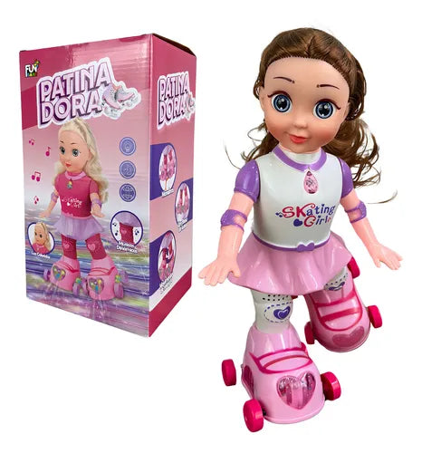 Boneca Patinadora - Zoop Toys