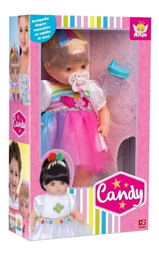 Boneca Bebê Candy - Anjo