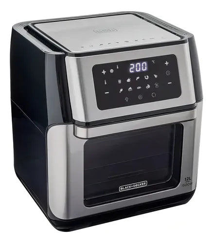 Airfryer Oven 5 em 1 Gourmand Gris - Black & Decker