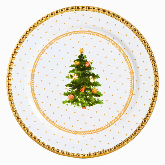 Porta Torta Christmas Cerâmica Toys - Scalla