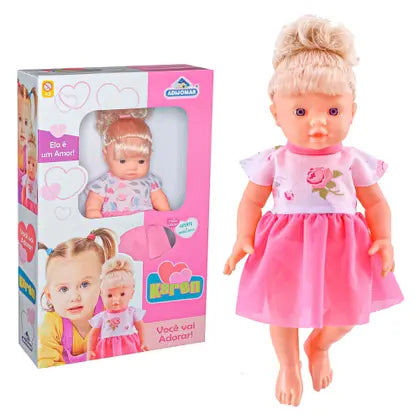 Boneca Karen 30 Frases - Adijomar