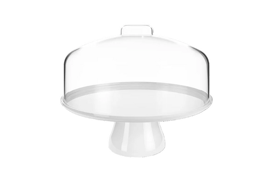 Boleira Cake Branca 32cm - Brinox
