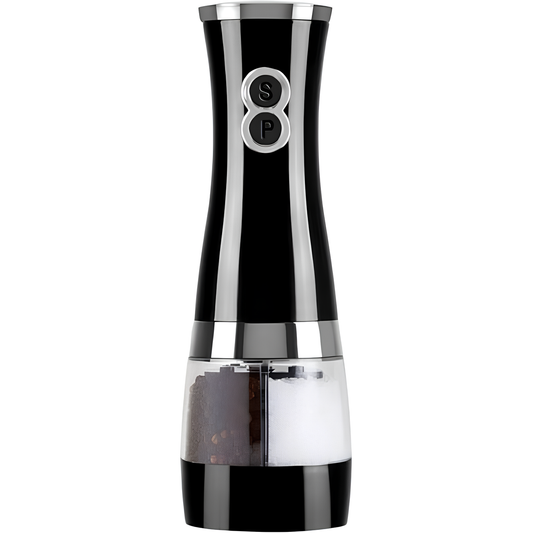Moedor Elétrico para Sal e Pimenta Preto - Etilux