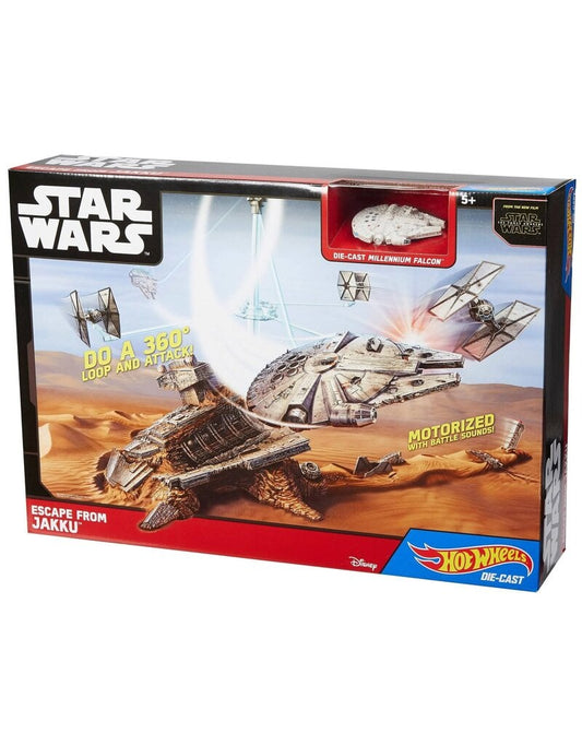 Hot Wheels Star Wars Escape from Jakku Play Set - Mattel
