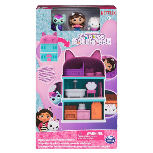 Gabbys Dollhouse Conjunto de 3 Mini Playsets - Sunny