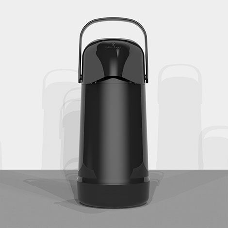 Garrafa Térmica Magic Pump Preto 500ml - Termolar