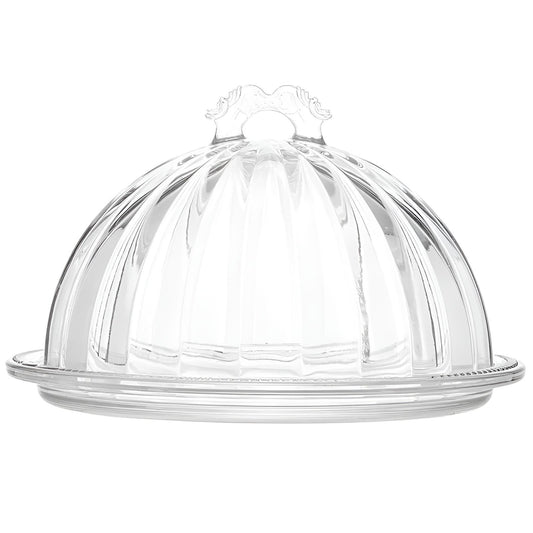 Queijeira de Cristal com Tampa - Coliseu