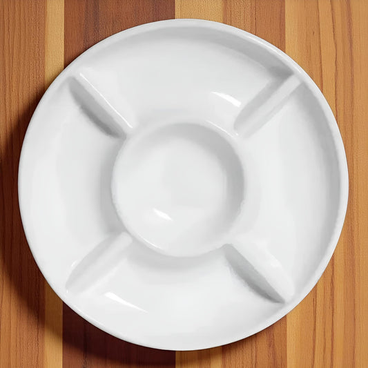 Petisqueira Redonda de Cerâmica - Scalla Redonda