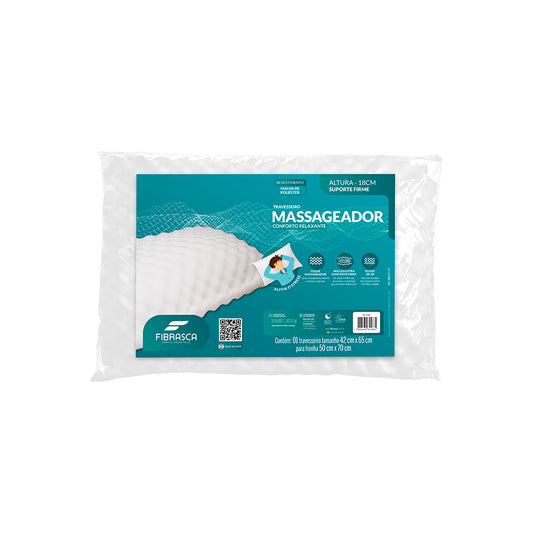Travesseiro Massageador Conforto Relaxante - Fibrasca