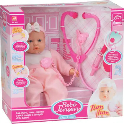 Boneca Bebê Jesen Paciente - Roma