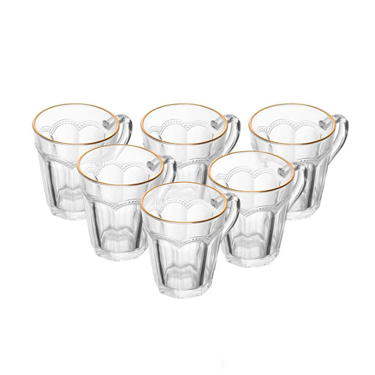 Jogo de Xícaras de Chá Belle Epoque 180ml - Coliseu