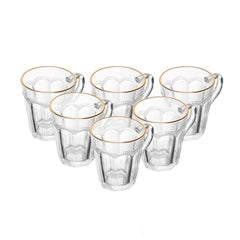 Jogo de Xícaras de Chá Belle Epoque 180ml - Coliseu