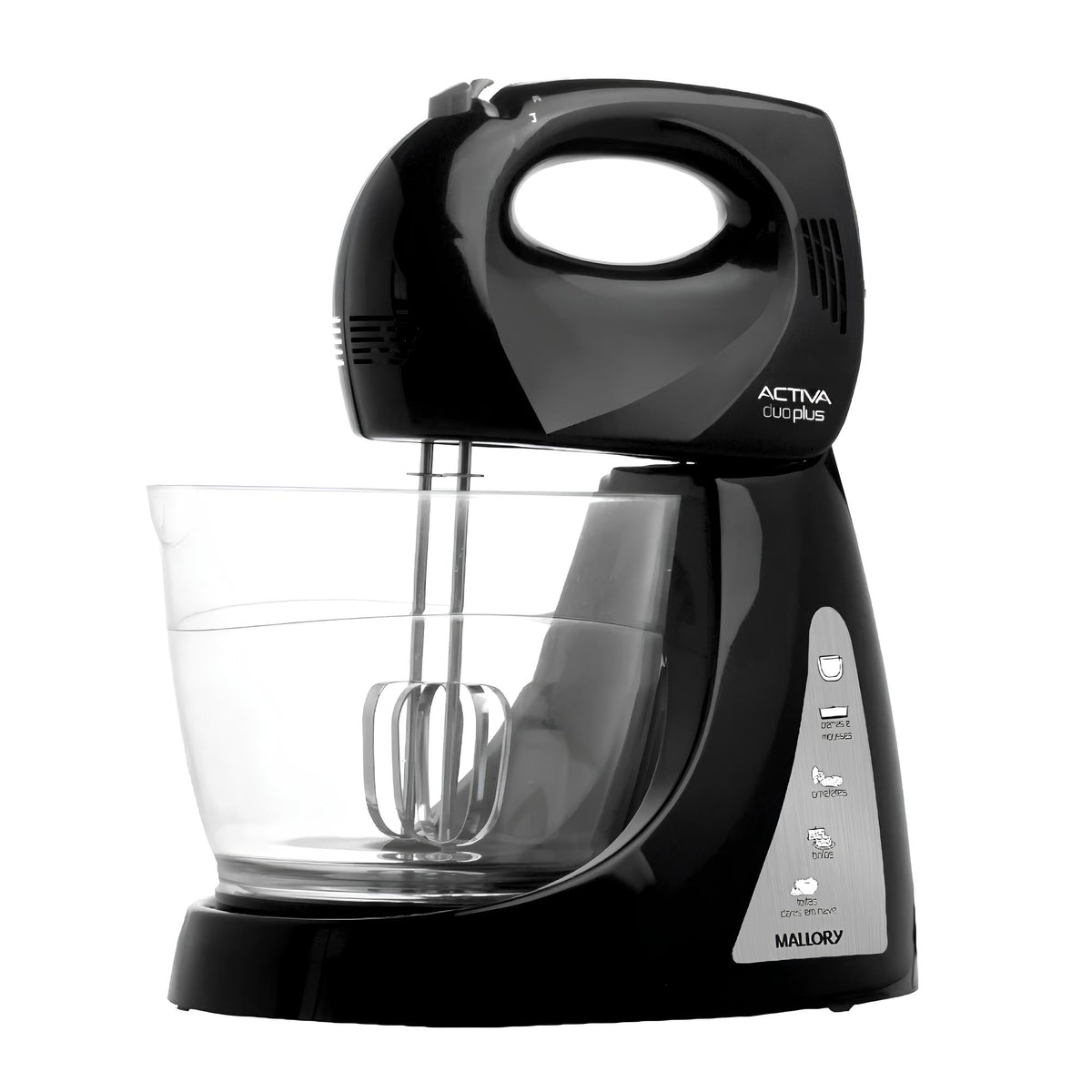 Batedeira Activa Duo Plus 4 Velocidades - Mallory