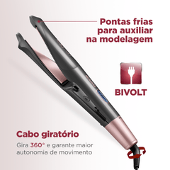 Prancha de Cabelos Alisadora Bivolt - Mondial