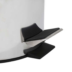 Lixeira Aço Inox Ágata 20L - Mor