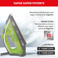 Ferro de Passar a Vapor Ecogliss - Arno