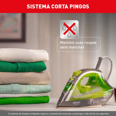 Ferro de Passar a Vapor Ecogliss - Arno