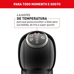 Cafeteira Genio Basic Multibebidas Preta 127V - Arno