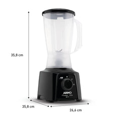 Liquidificador Arno Power Mix Preto LQ10