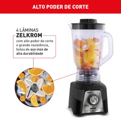 Liquidificador Arno Power Mix Limpa Fácil 700W Comfort LQ35