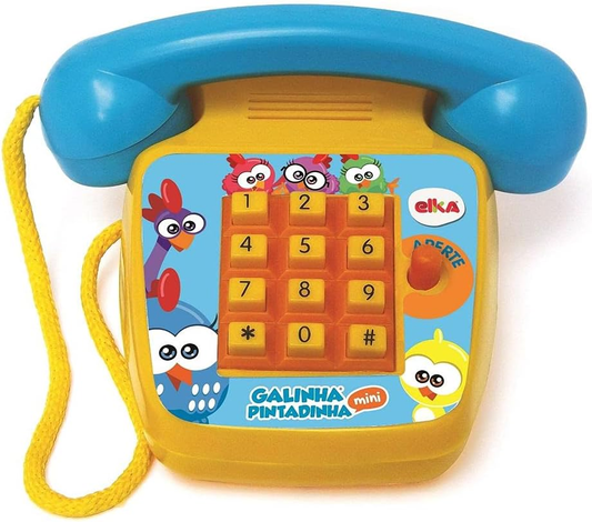 Telefone Sonoro Galinha Pintadinha - Elka