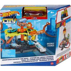 Hot Wheels City Estação de Lavagem Expressa - Mattel