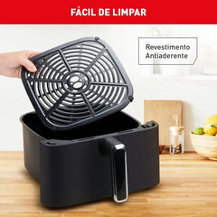 Fritadeira sem Óleo Air Fryer Arno Mega 7,5L - Preta AFM7