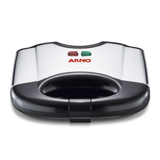 Sanduicheira Inox Compacta com Placas Antiaderentes - Arno