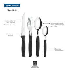 Faqueiro Ipanema com 24 Peças - Tramontina